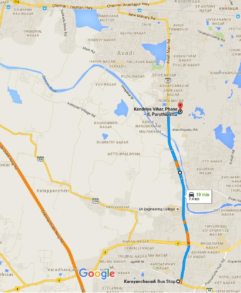 Chennai Avadi hartë
