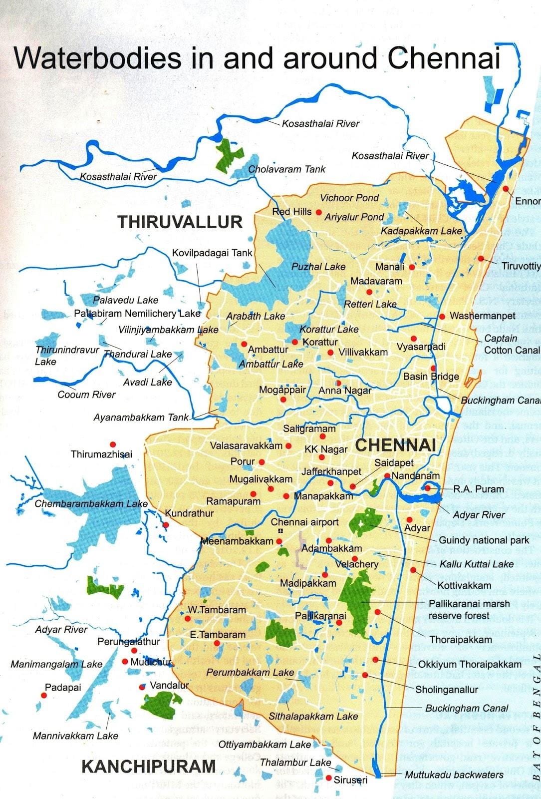 lumi harta e Chennai