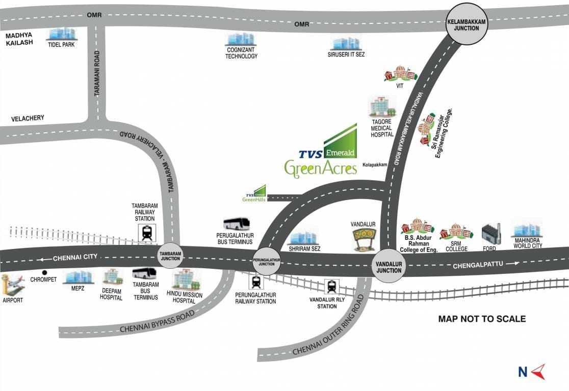 harta e Chennai Perungalathur